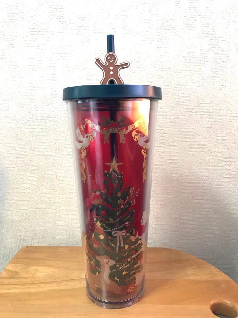 【新品未使用】STARBUCKS海外限定★スタバタンブラー　ホリデー　クリスマス