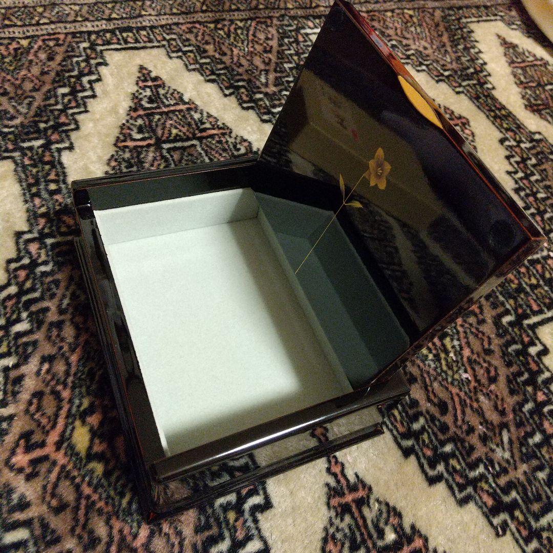 匿名配送 会津漆器 ジュエリーボックス