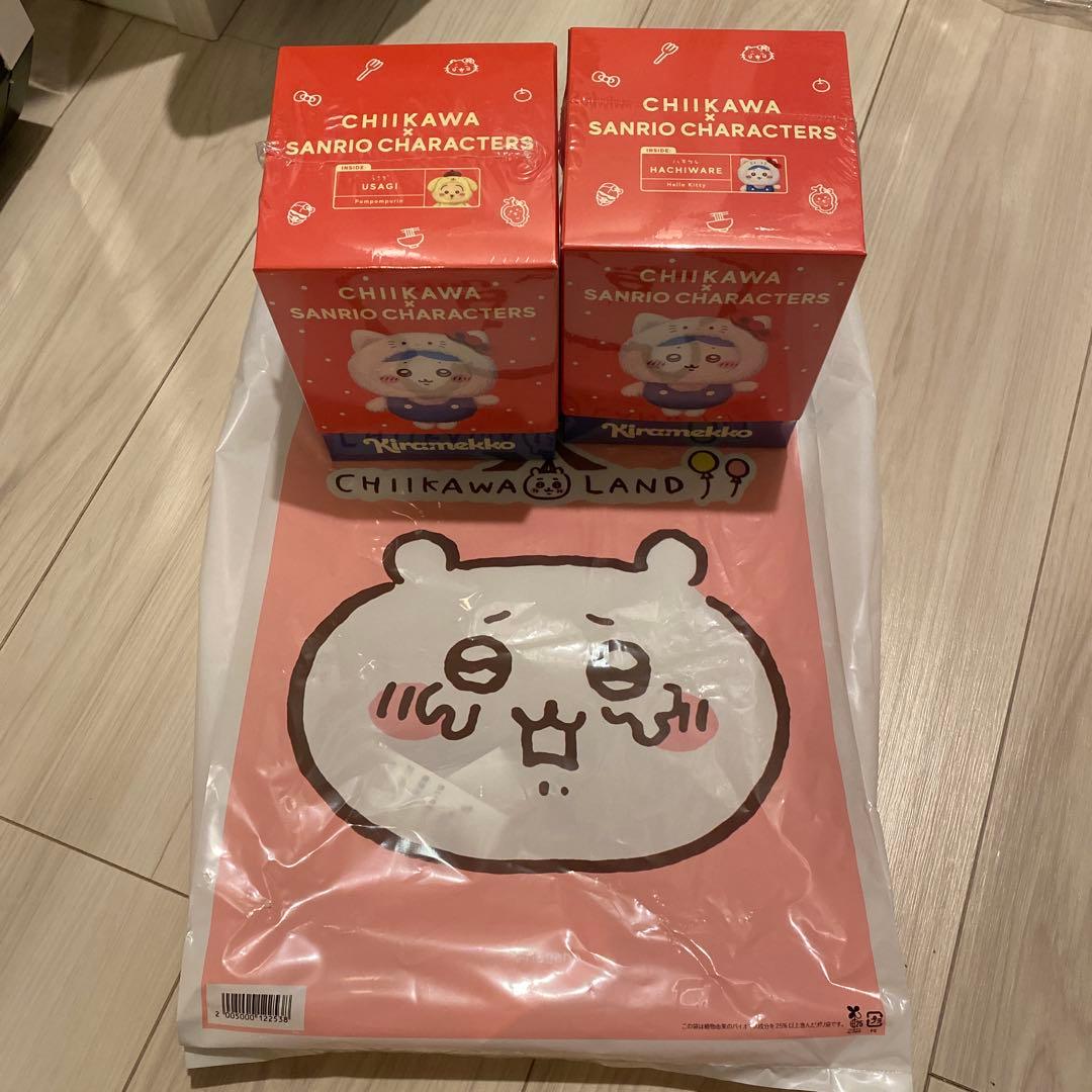 ちいかわ サンリオキャラクター ぬいぐるみセット