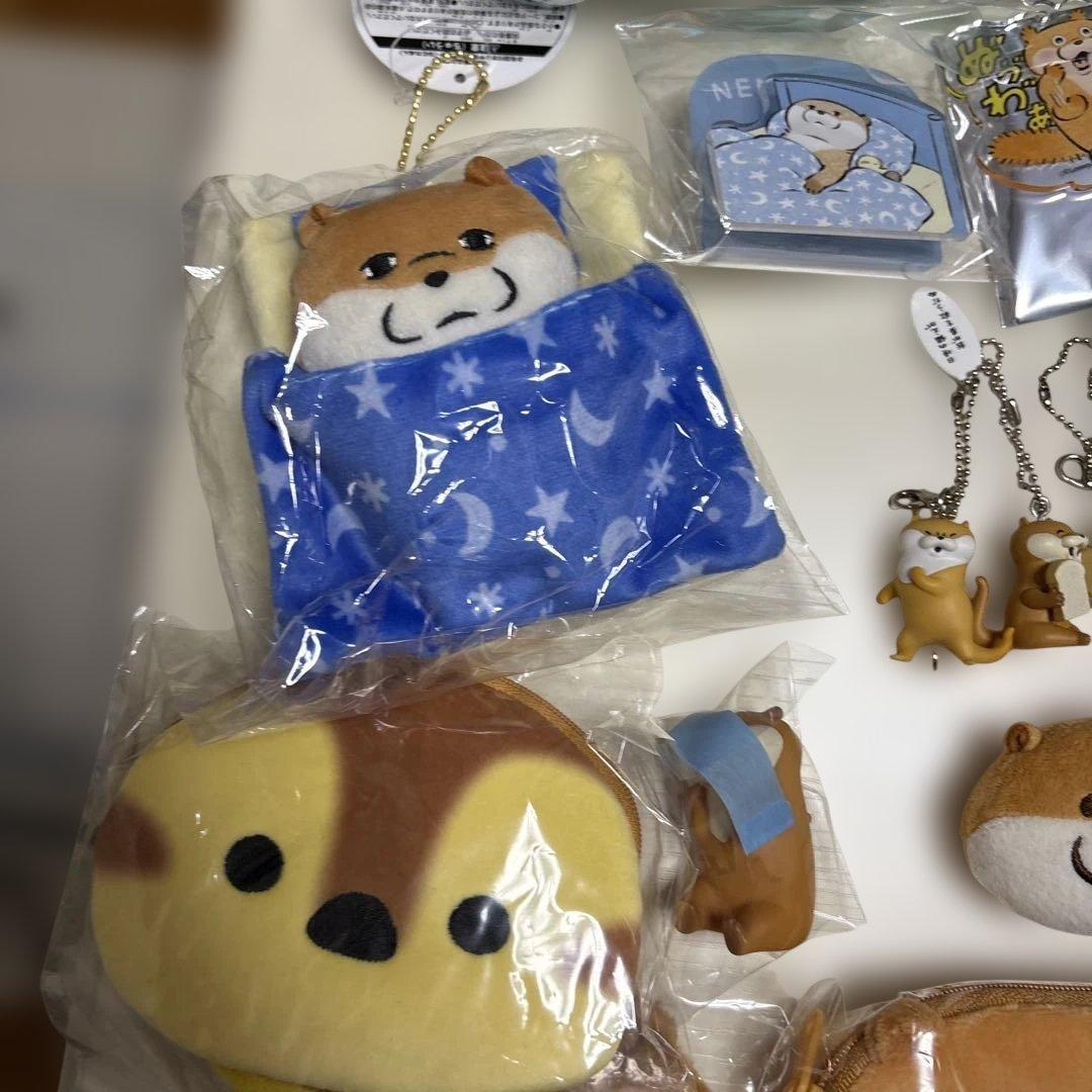 可愛い嘘のカワウソ ポーチ バッグ 非売品 トラベル バッジ 原画展 まとめ売り