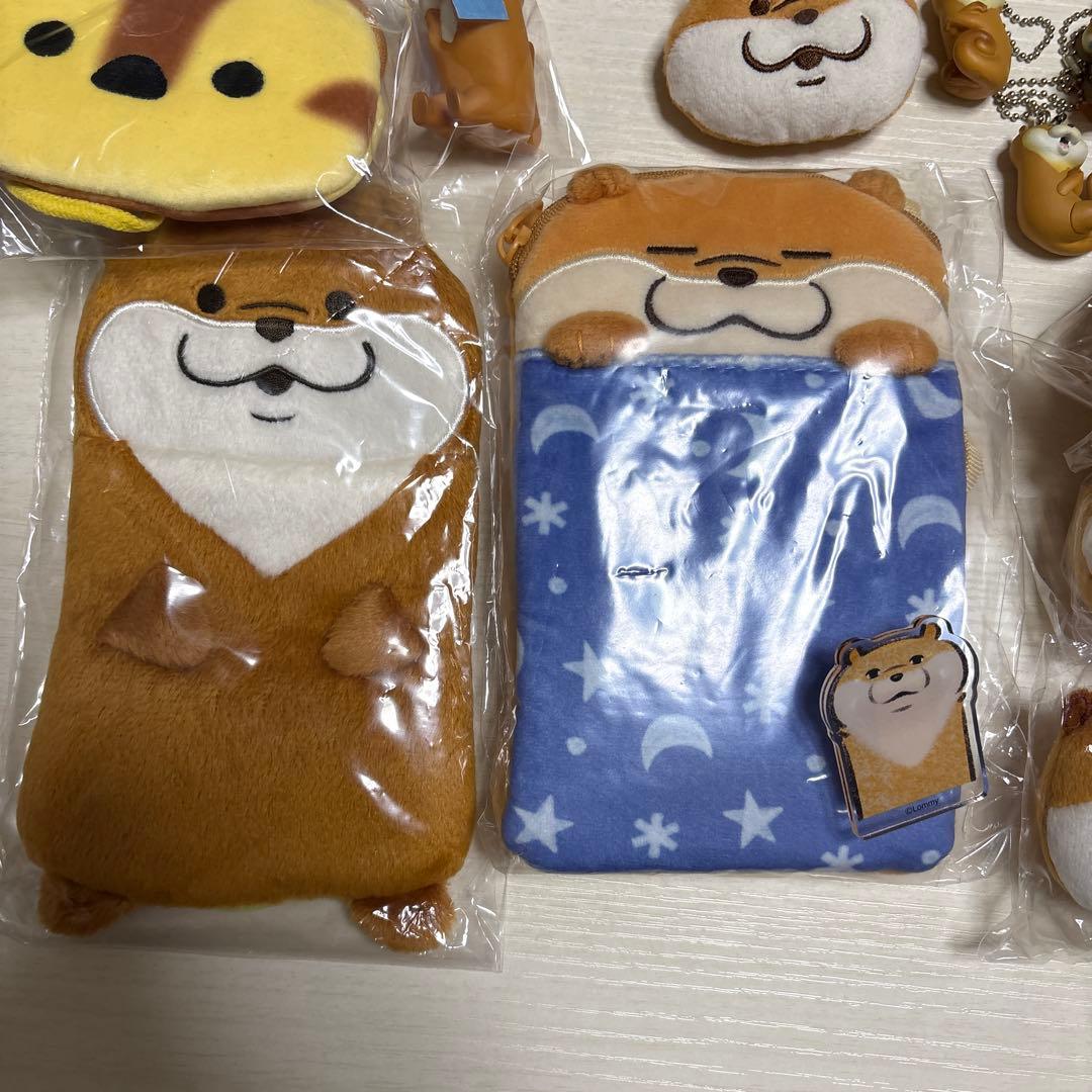 可愛い嘘のカワウソ ポーチ バッグ 非売品 トラベル バッジ 原画展 まとめ売り