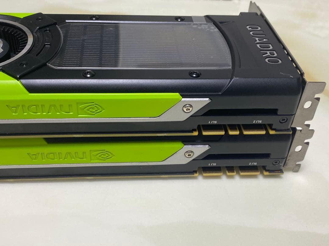 NVIDIA Quadro P6000 グラフィックボード 2枚セット