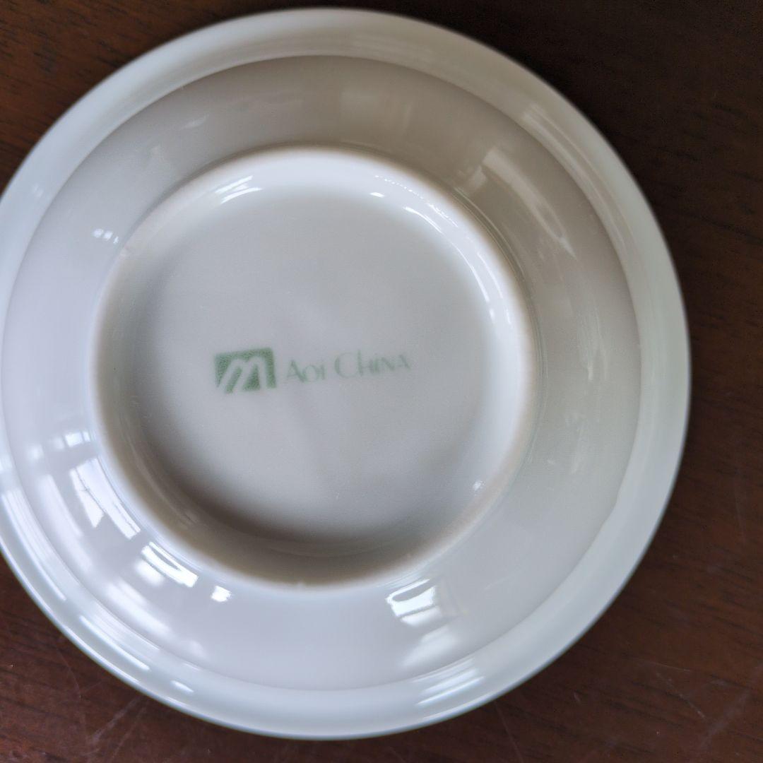 花柄皿5枚セットとスプーン5本