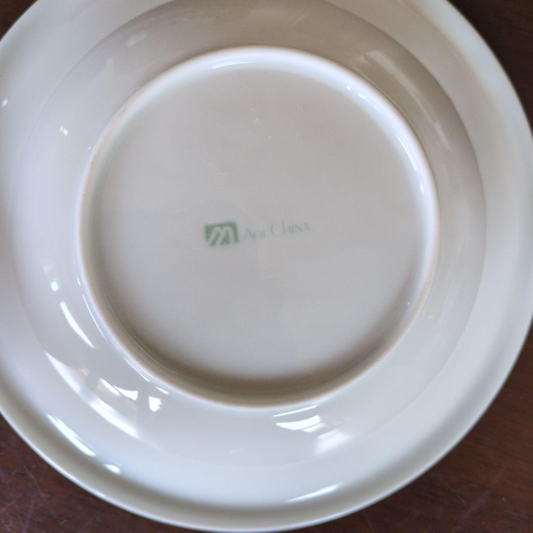 花柄皿5枚セットとスプーン5本