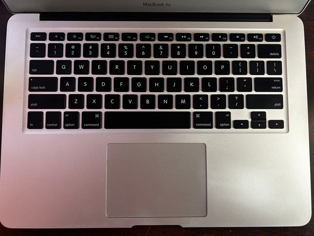 MacBook Air 2017 US配列 シルバー 本体 充電ケーブル　箱