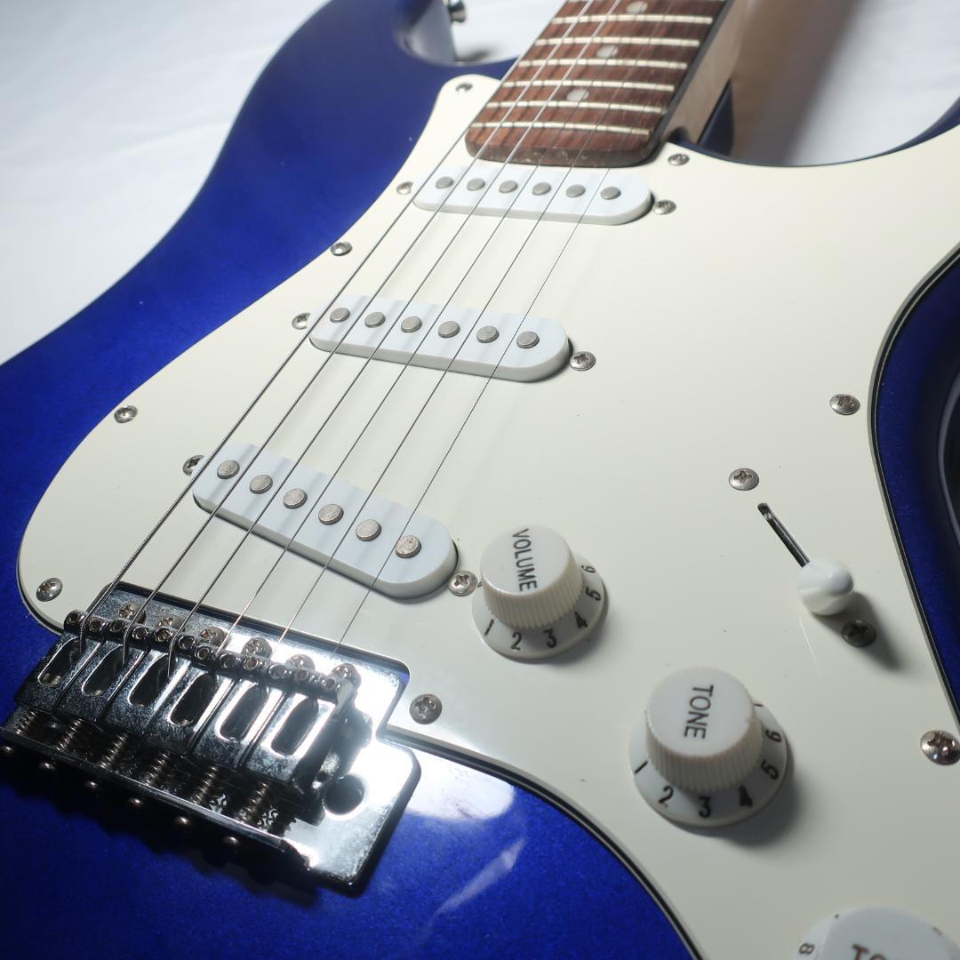 美品 SELDER ストラトキャスタータイプ エレキギター ブルー