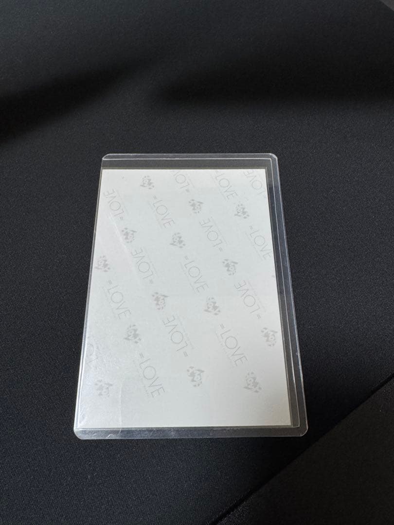 イコラブ 瀧脇笙古 ラブソングに襲われる ジャケ写 ヨリ 直筆