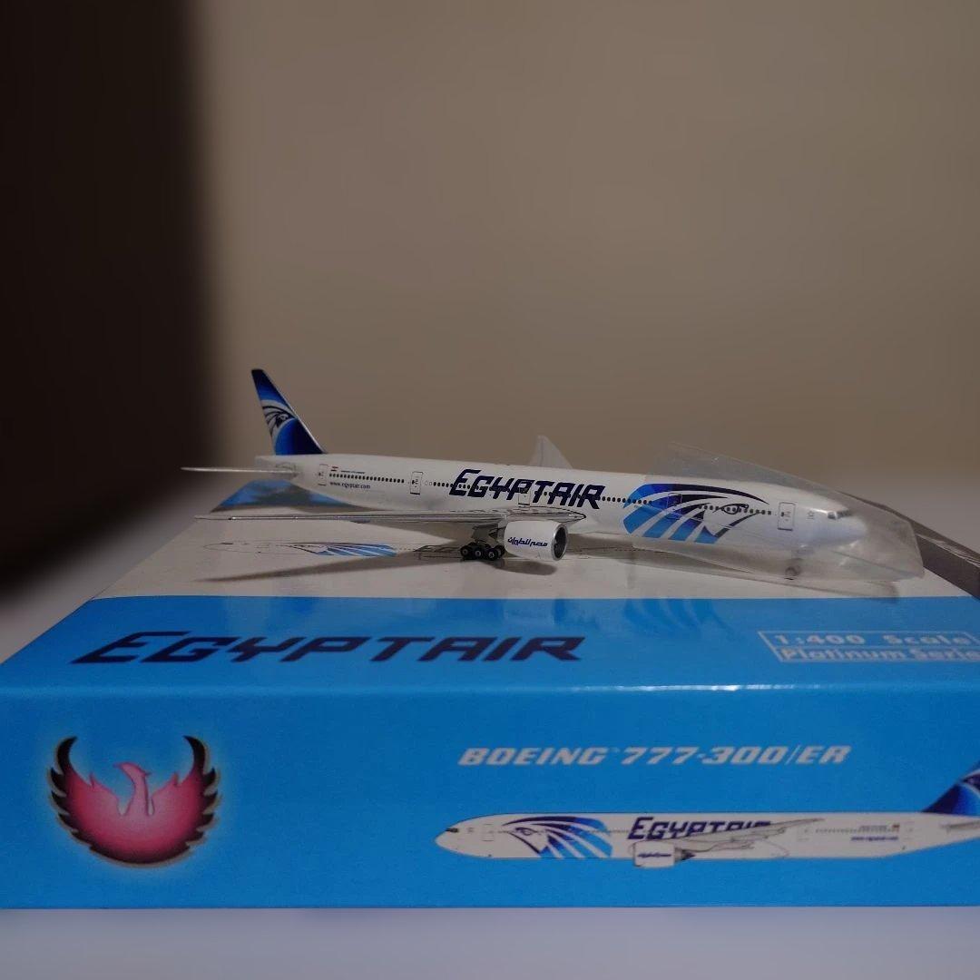 航空機・ヘリコプター Phoenix boeing 777-300er egyptair 1:400