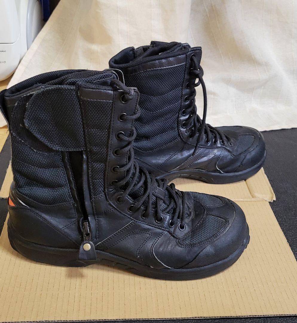 フライトシューズ　ライダースブーツ　 ミリタリーブーツ 自衛隊　26センチ