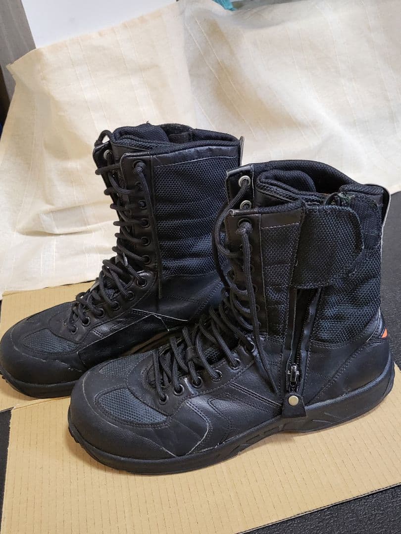 フライトシューズ　ライダースブーツ　 ミリタリーブーツ 自衛隊　26センチ