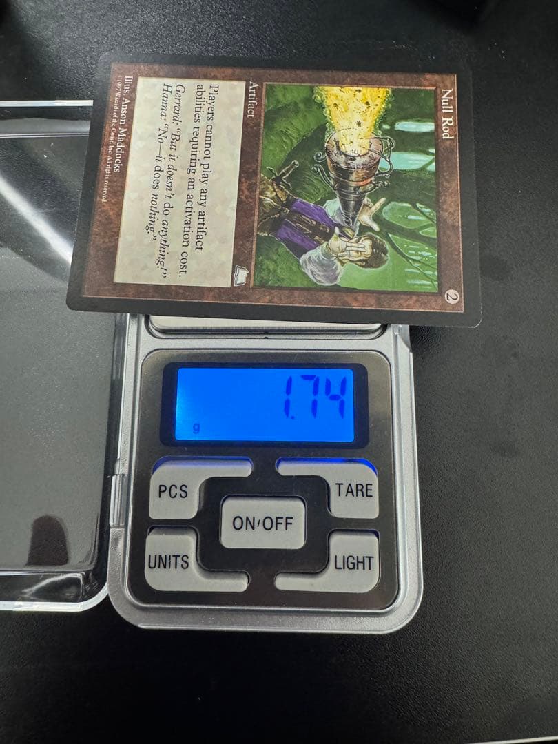 無のロッド　Null Rod マジック：ザ・ギャザリング