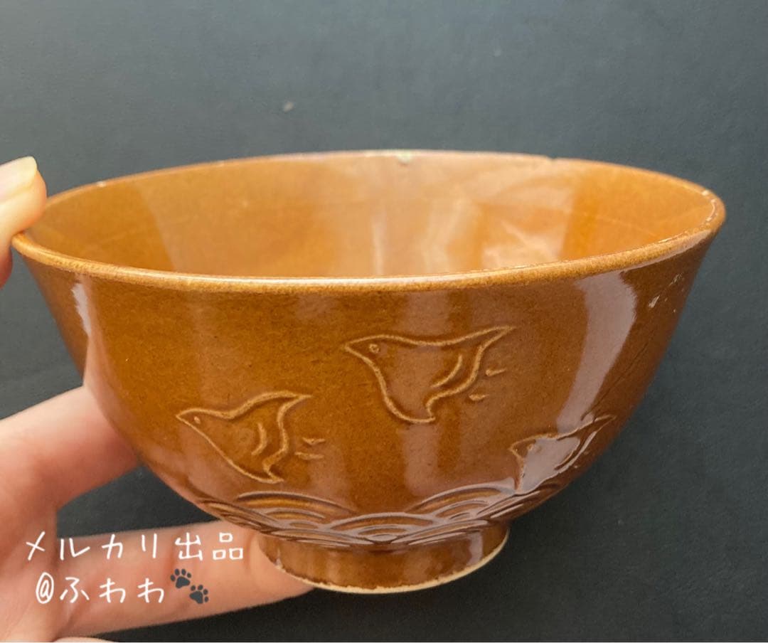 美濃焼千鳥飯碗　器　珉平焼、よしざわ窯や白山陶器、九谷焼や染付、工房あめつち好き
