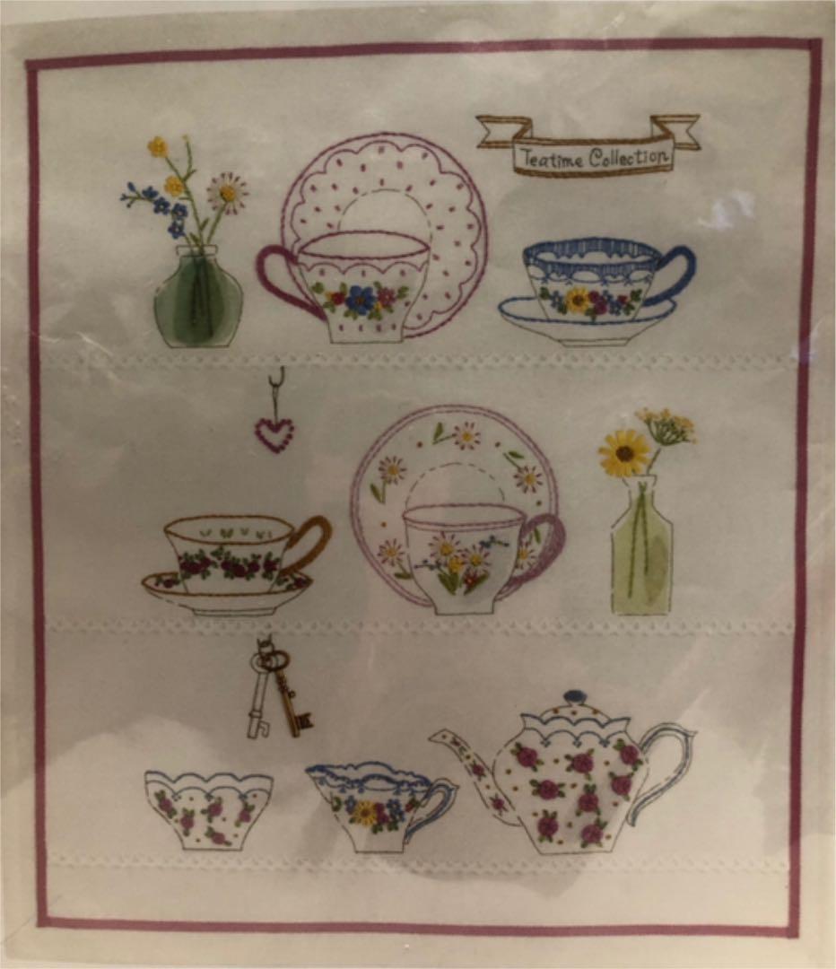 ホビーラホビーレ　クロスステッチ　ティータイムコレクション