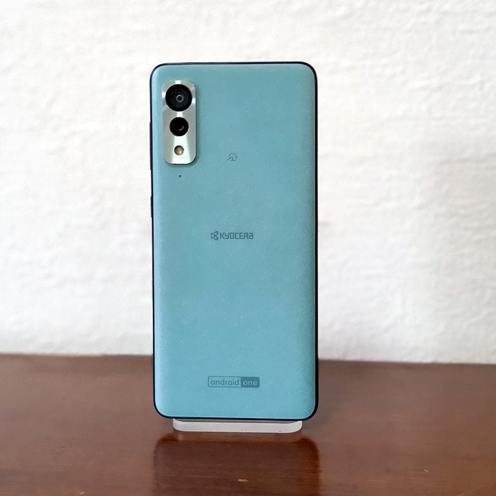 【SIMフリースマホ本体　android one S8 KC 64GB ブルー】