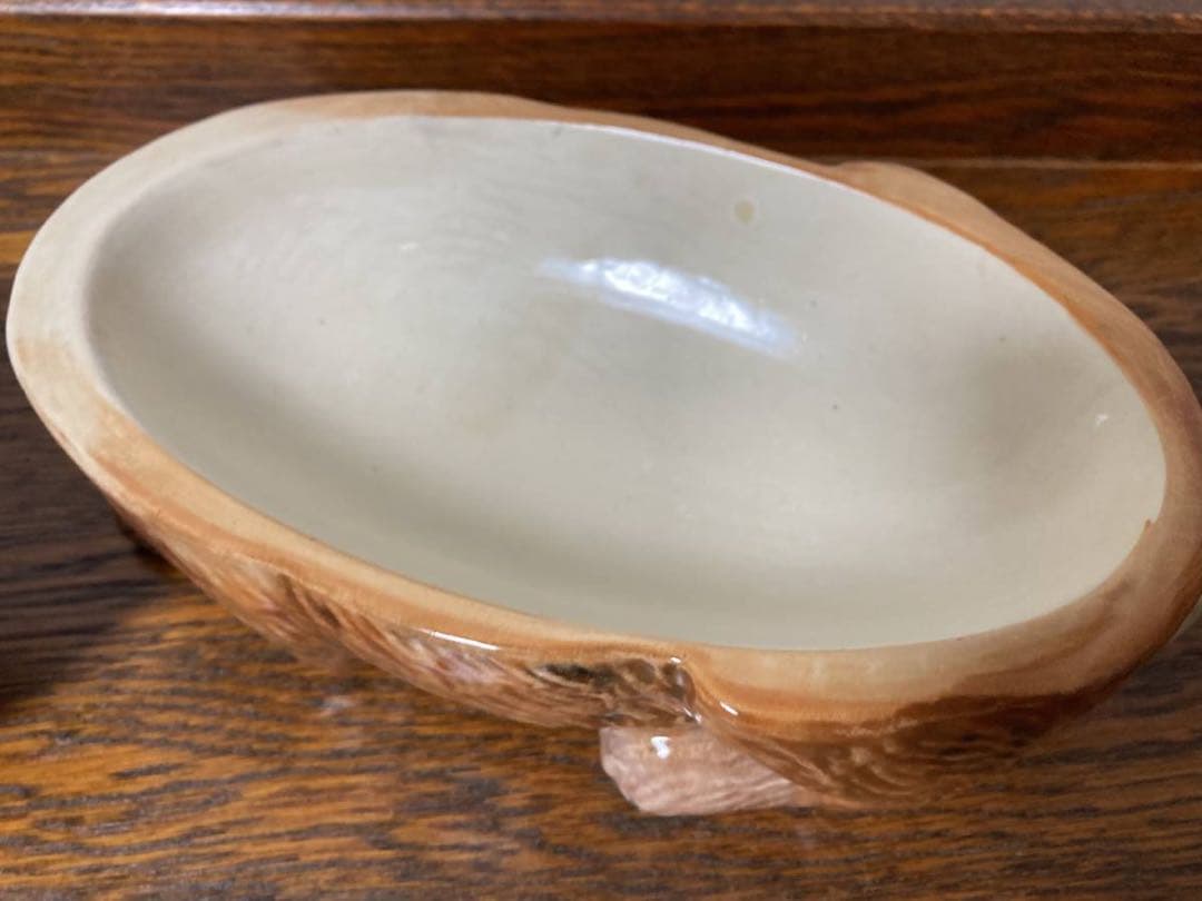 春の感謝セール♪フランス陶器☆うさぎ型テリーヌポット コーガン作 マジョリカ焼き