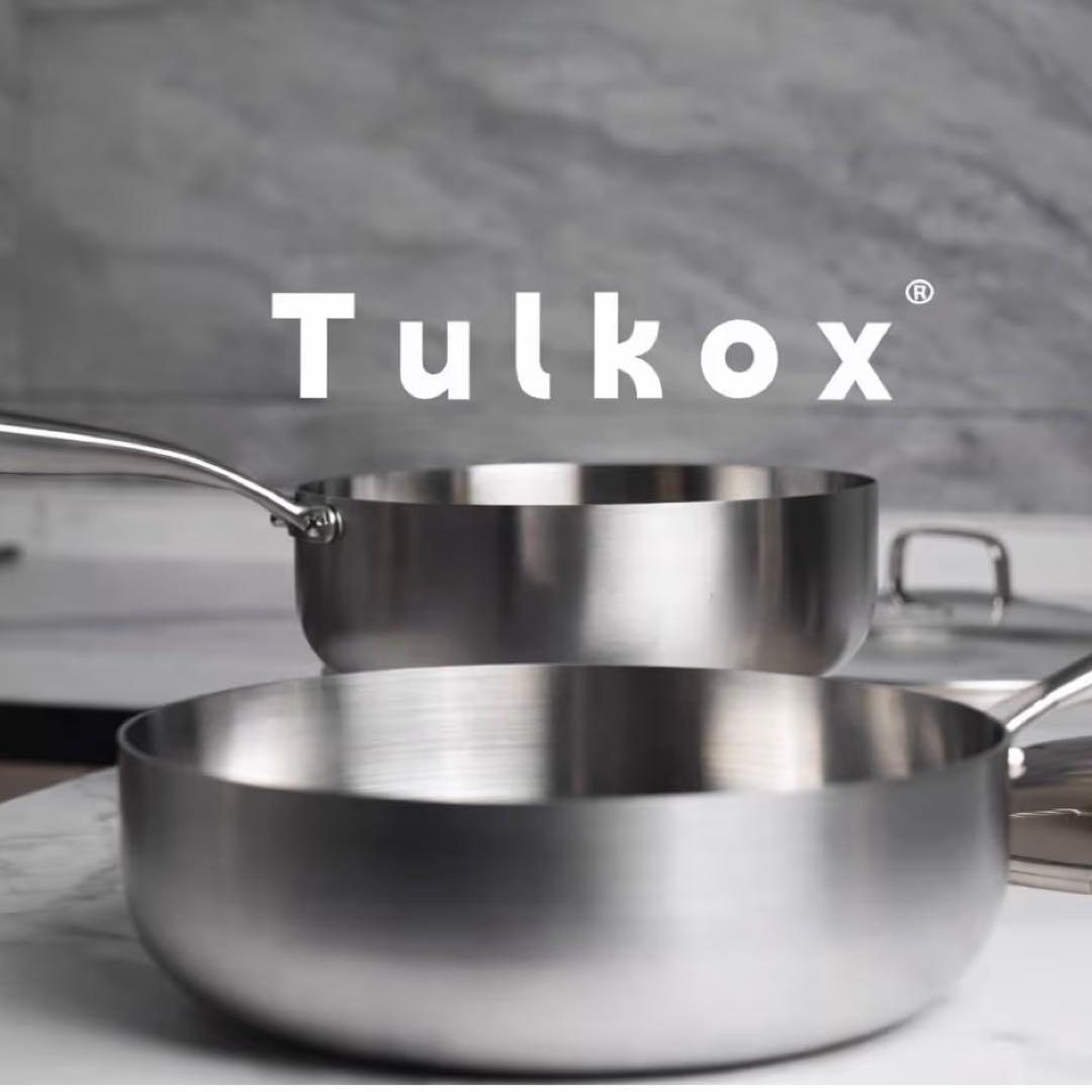 高級 28cm 全面3層構造 超厚ステンレス 深型フライパン 鍋 長持ちIHガス