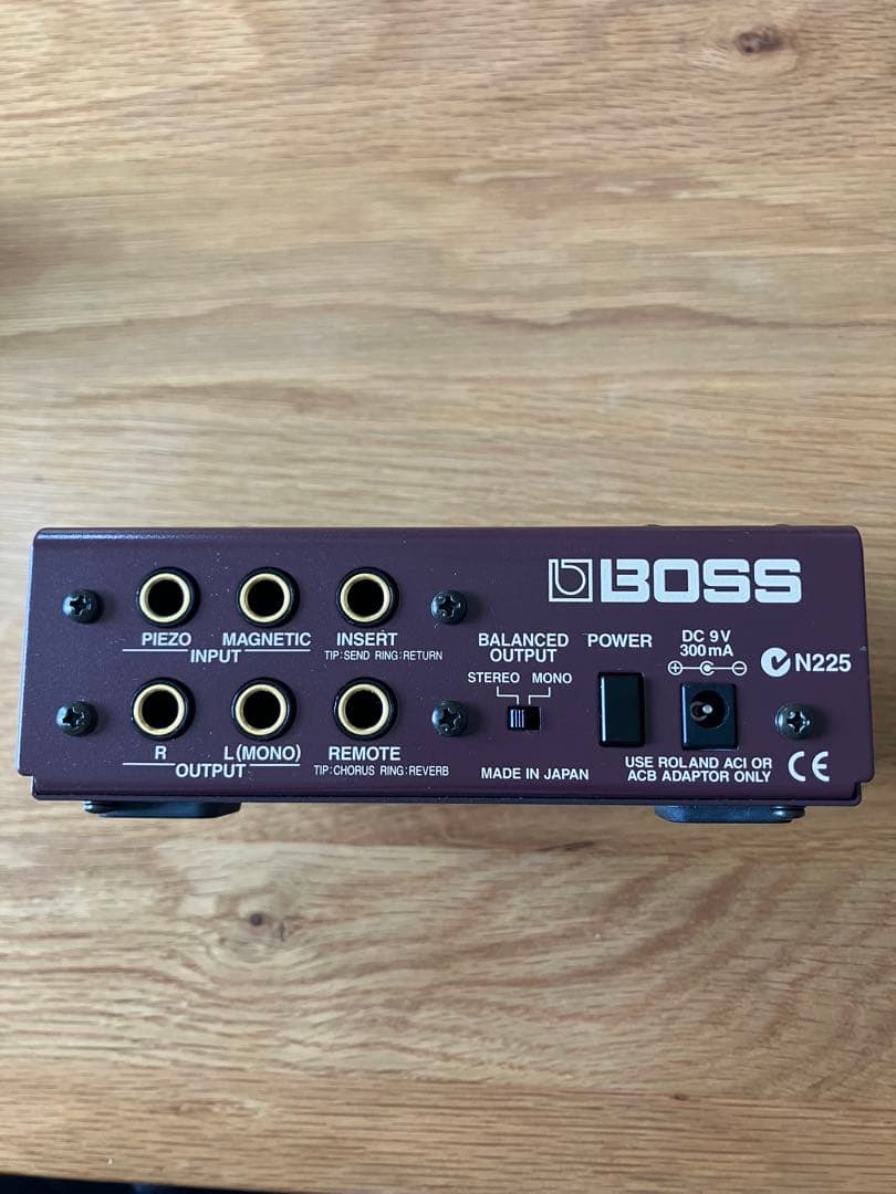 BOSS AD-5 アコースティックインストゥルメントプロセッサー動作確認済