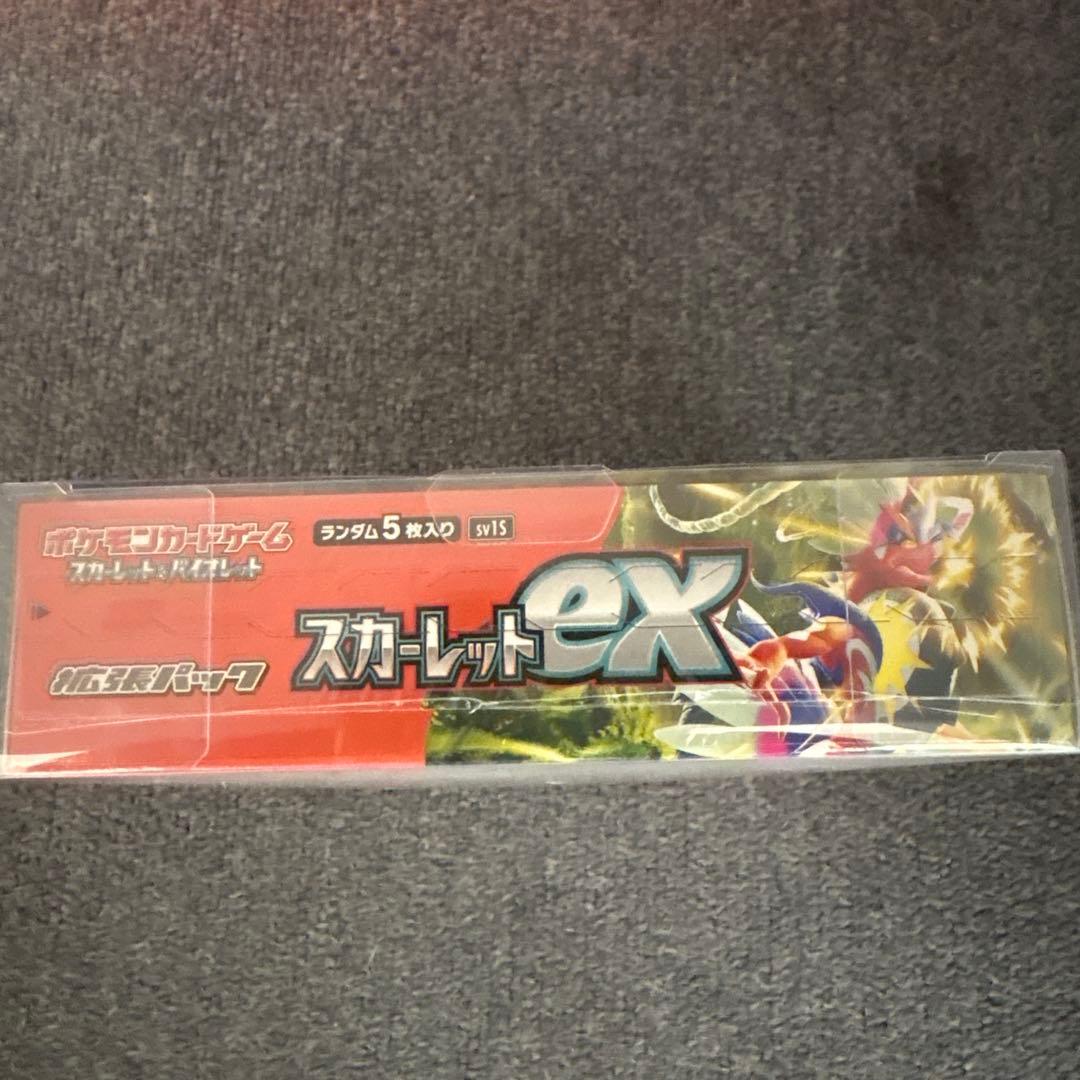 ポケモンカード スカーレットex シュリンク付き 新品未開封 ボックス