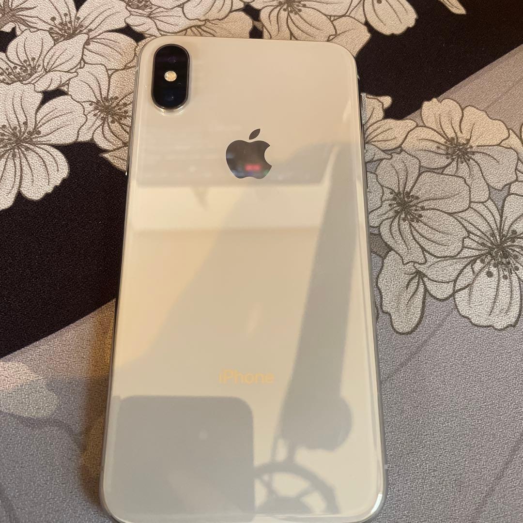 iPhone X ホワイト　動作確認済み