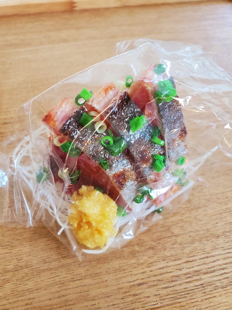 まいづる　食品サンプル　　焼きそば&炒飯&お刺身盛り合わせ&カツオ刺身