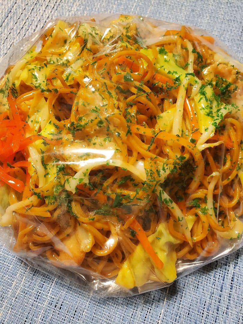 まいづる　食品サンプル　　焼きそば&炒飯&お刺身盛り合わせ&カツオ刺身