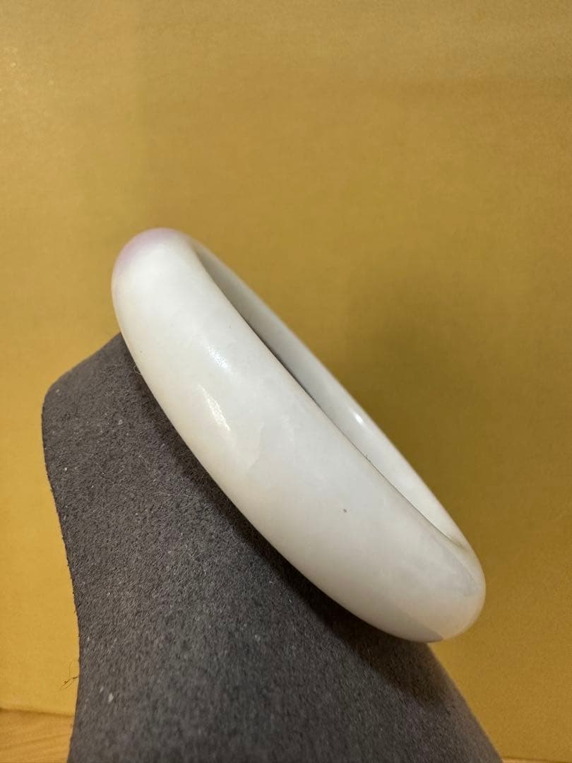 スギライト紫白バングル