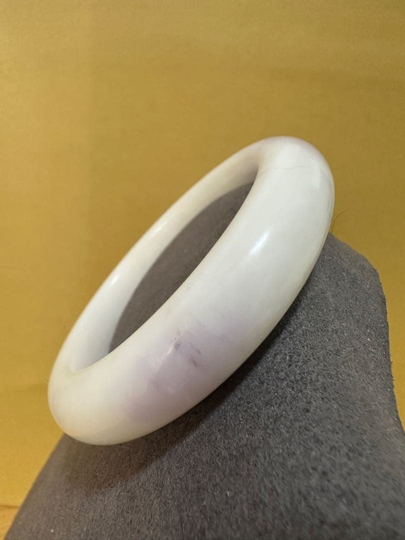 スギライト紫白バングル