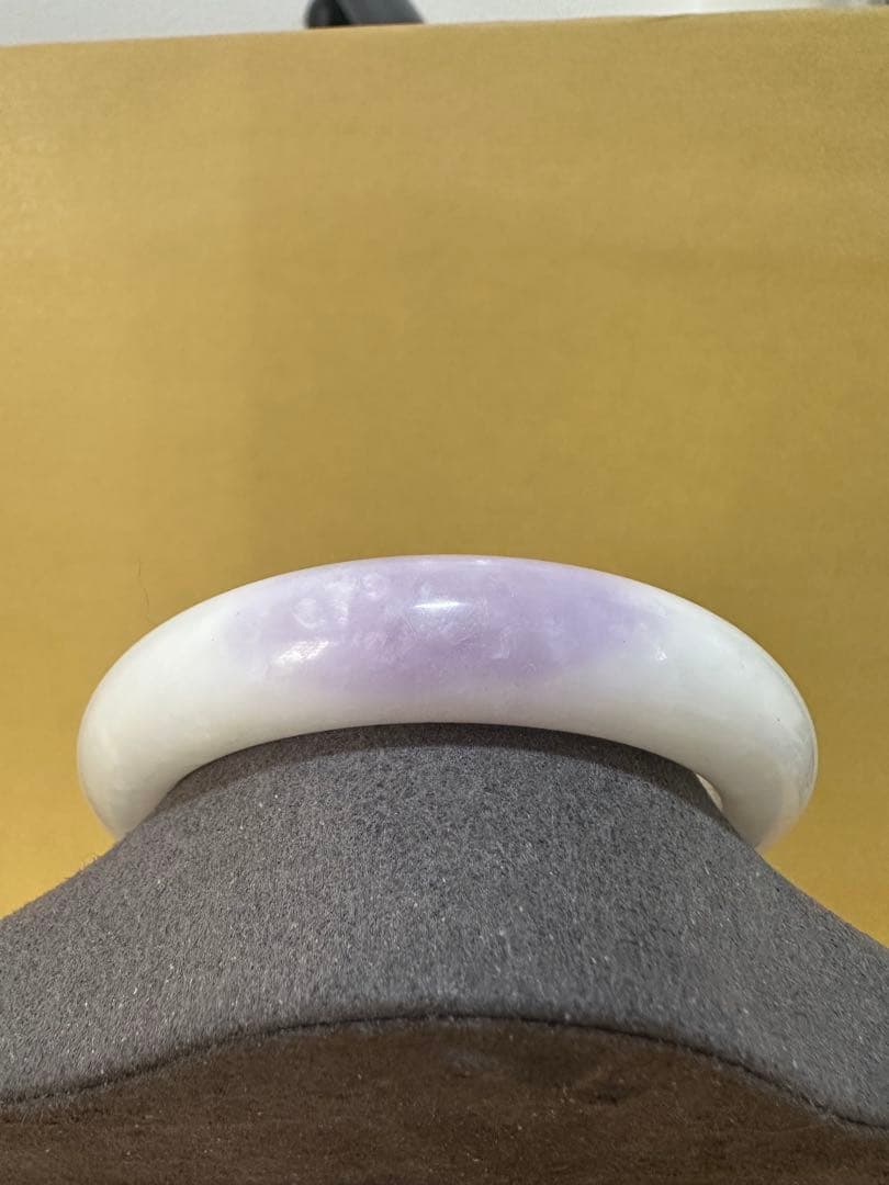 スギライト紫白バングル