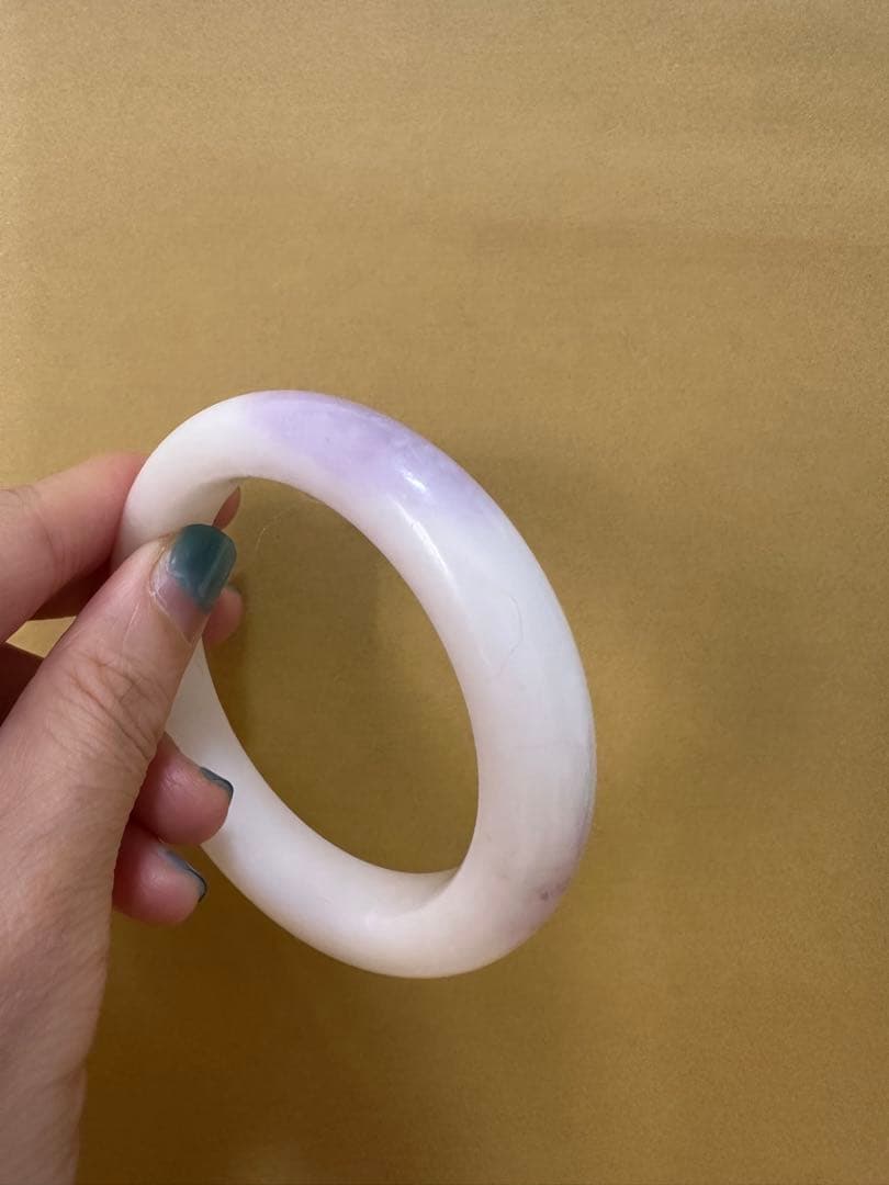 スギライト紫白バングル