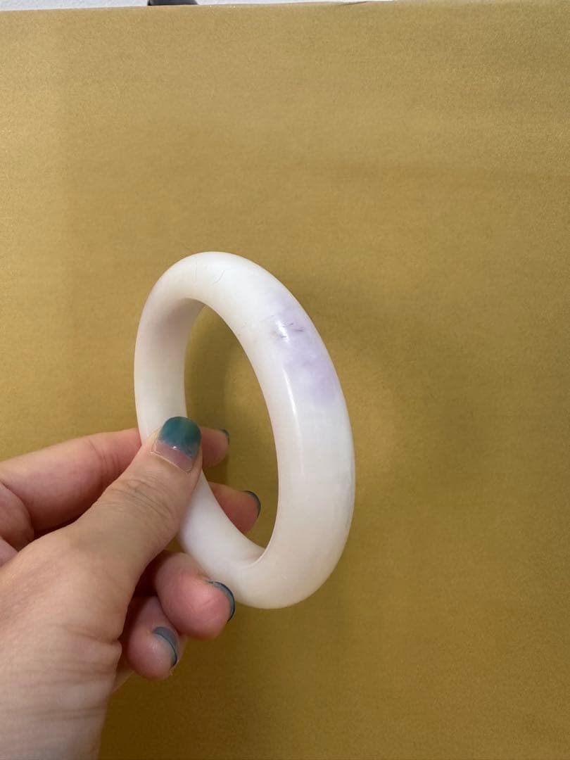 スギライト紫白バングル