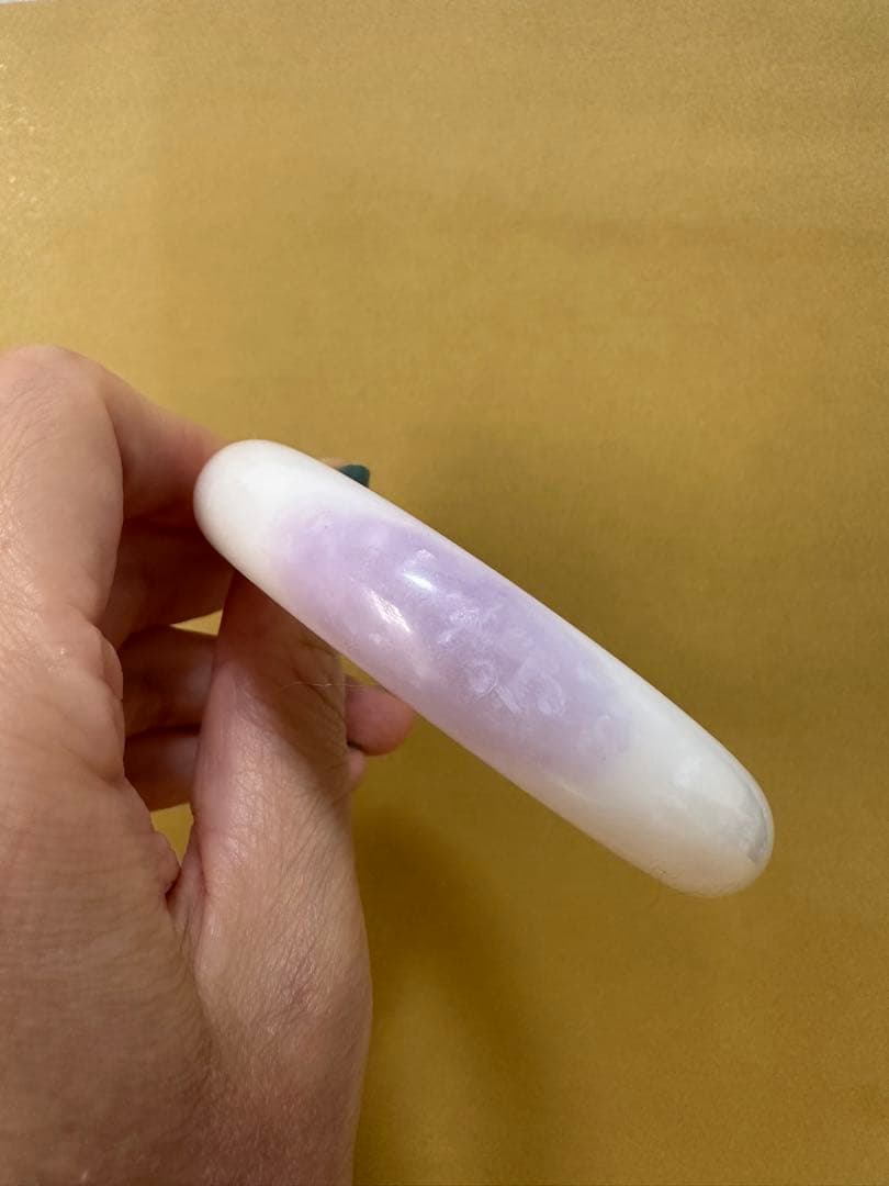 スギライト紫白バングル