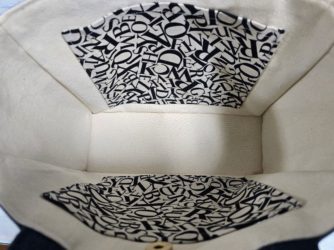 デニムリメイクトートバッグ 大きめ 男前 AMRY 底板付き