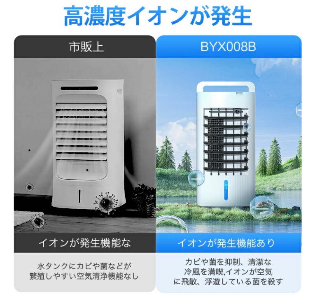 ホワイト冷風機 タッチパネル式　新品フィルター付き