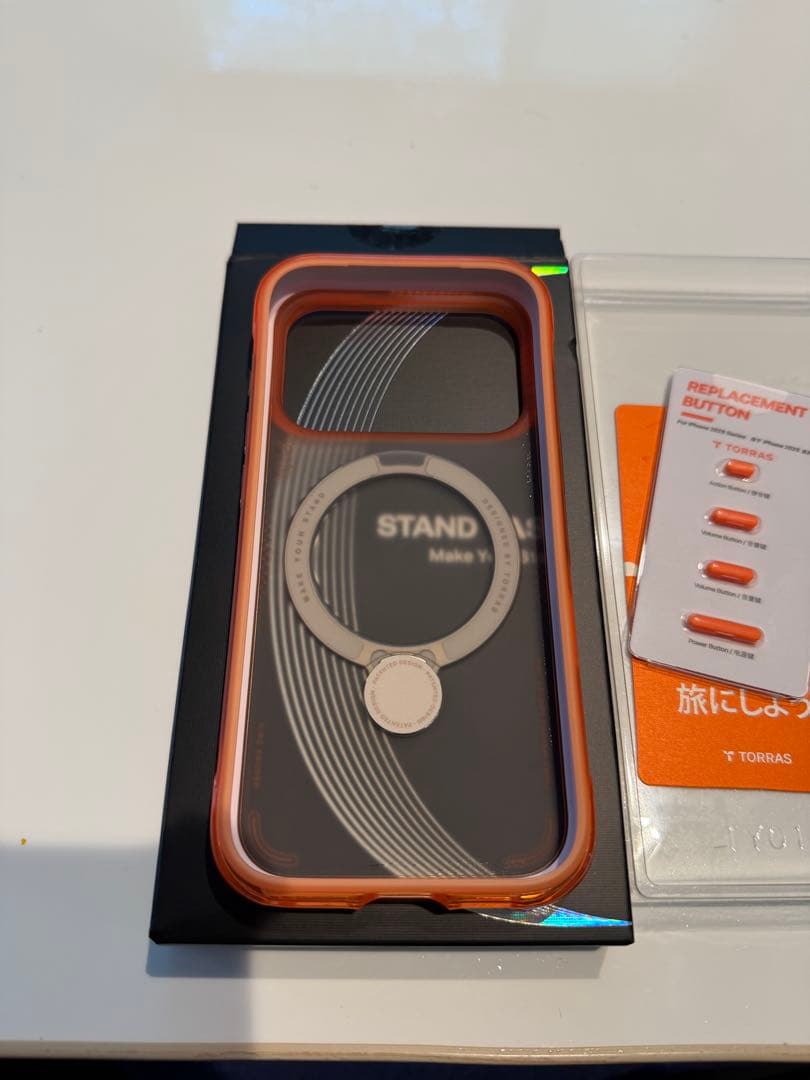 TORRAS iPhone17pro Ostand Q3 Air 暁 中古美品