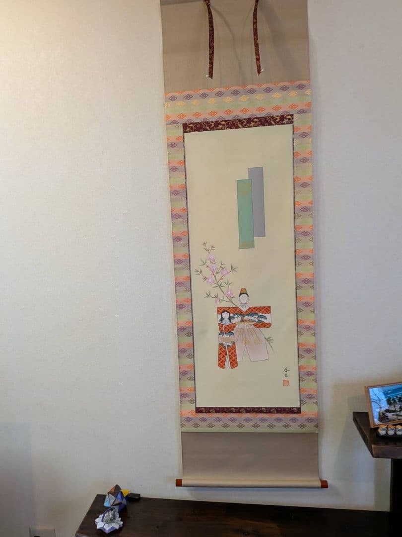 雛祭り 掛軸