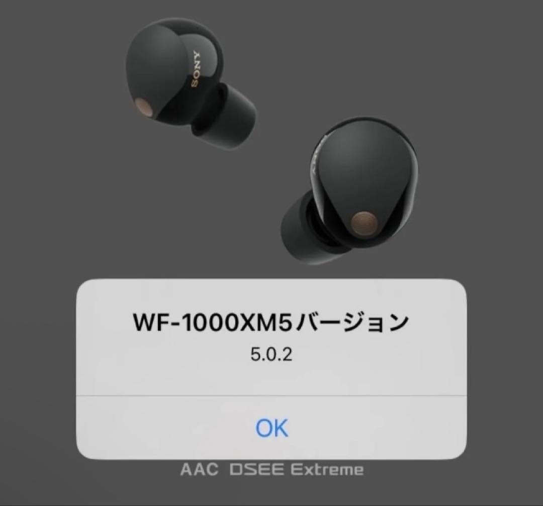 sony wf-1000xm5【左イヤホン・ブラック】ver5.0.2②
