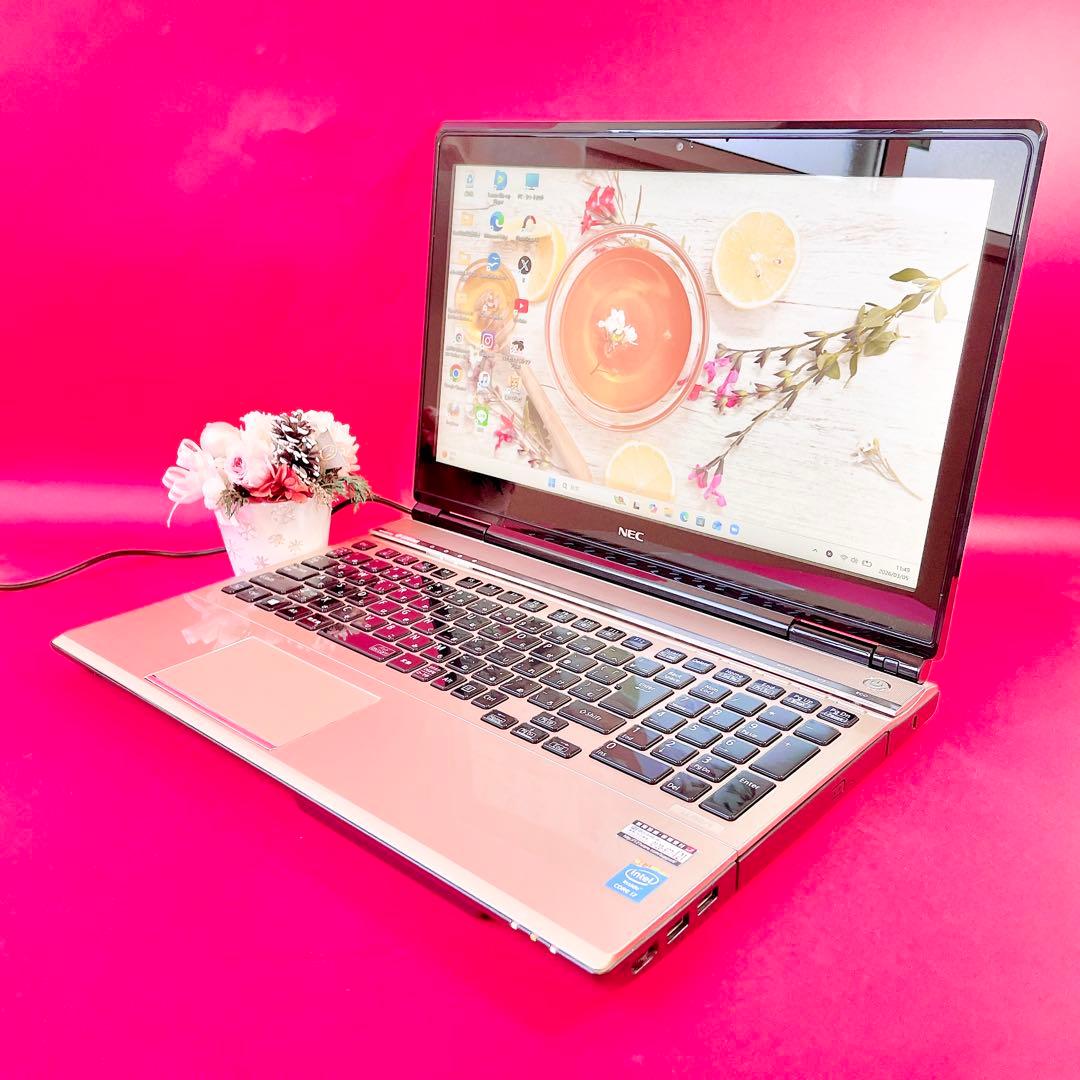 メモリ16GB❣️Corei7ノートパソコンSSD512GBタッチパネルWin11