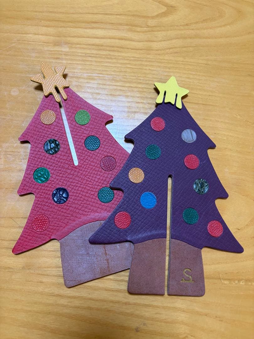 WILDSWANS クリスマスツリー レザー飾り