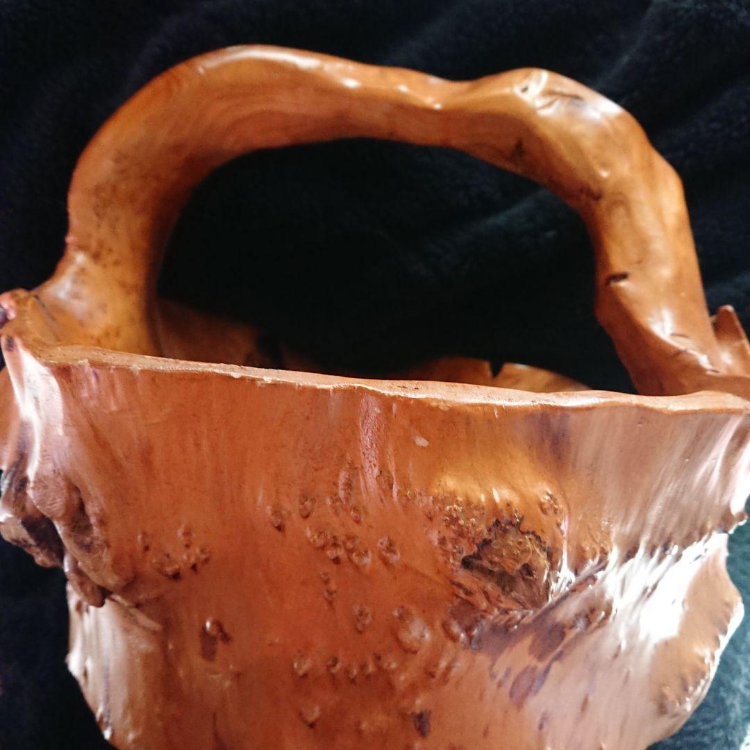 一本木   木製かご