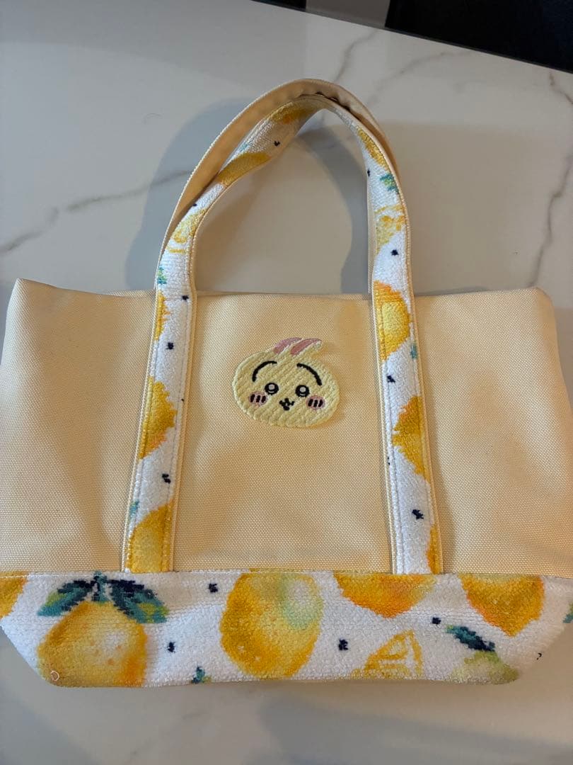 ちいかわ フェイラー トートバッグ うさぎ レモン