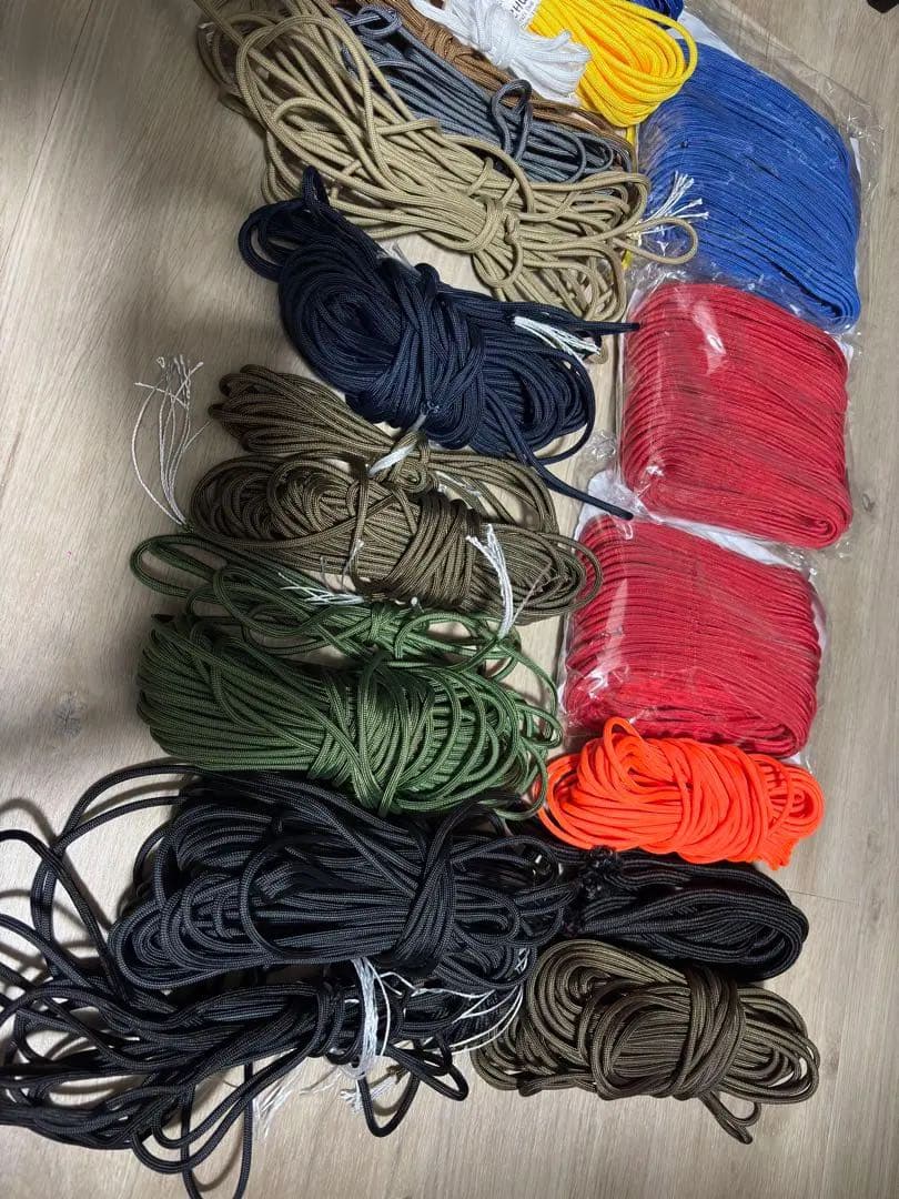 【大量！まとめ売り】パラコード ハンドメイド/キャンプ