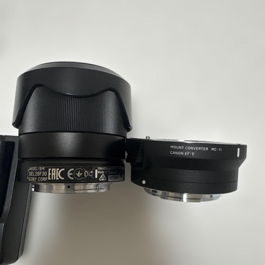 SONY α7II レンズ FE 28mm F2 充電機 バッテリー×2 セット