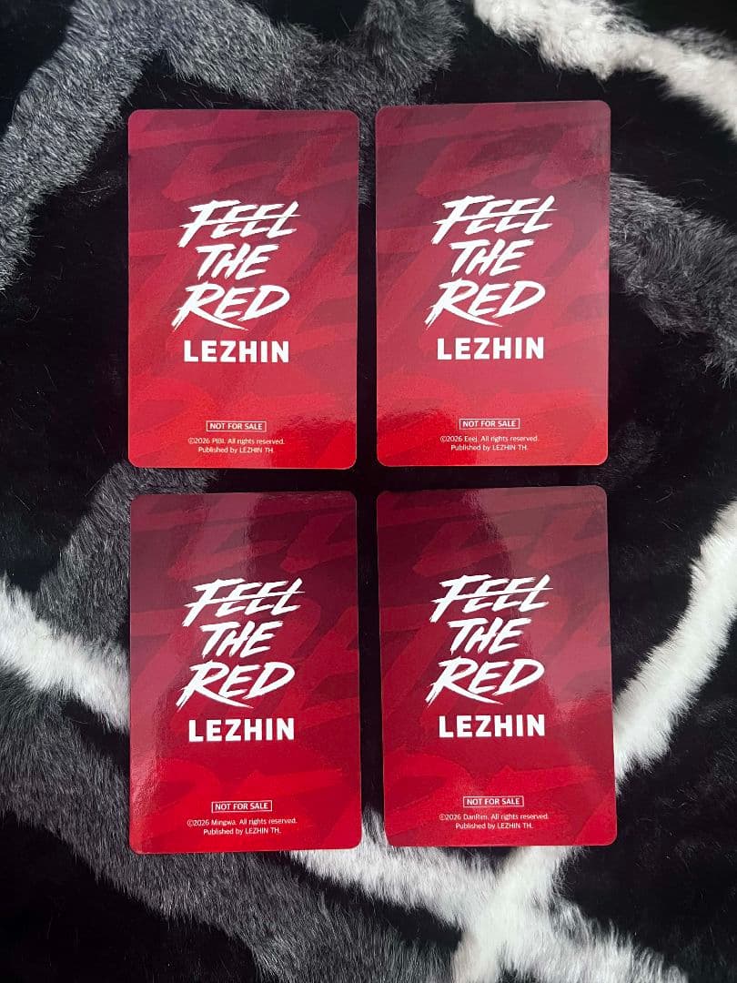 韓国BL feel the red 特典 トレカ セット