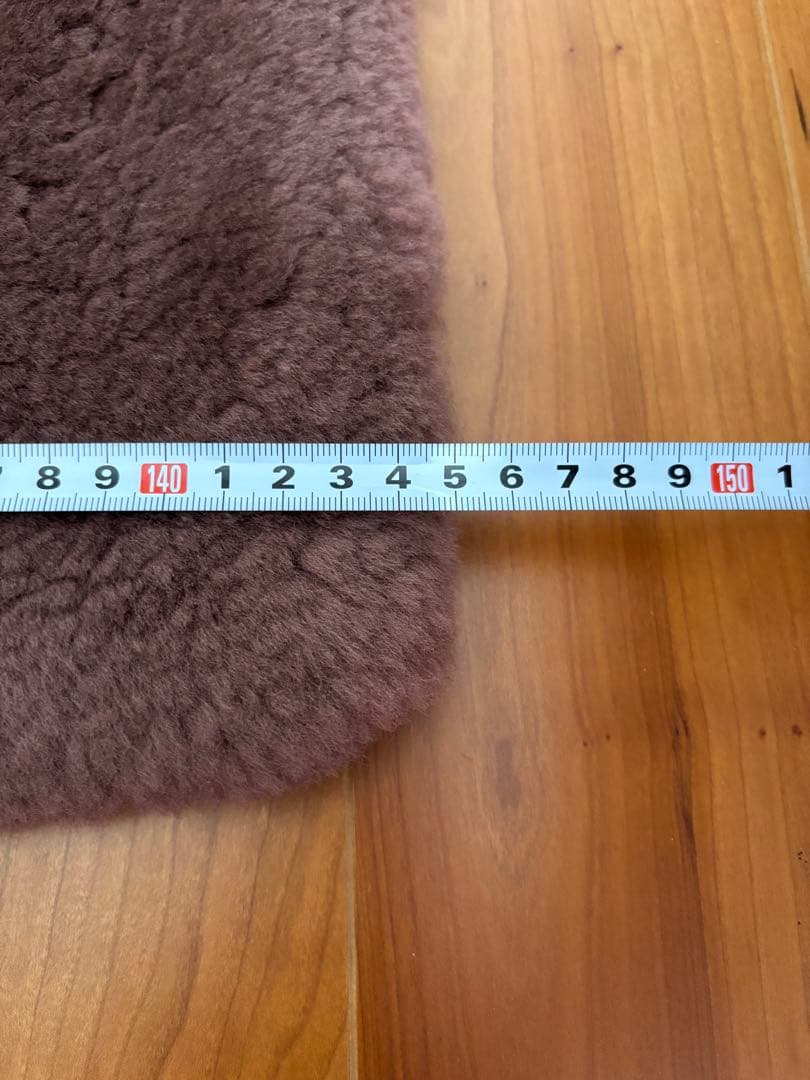 Nichiro Mouton ムートン敷きパッド ワインレッド