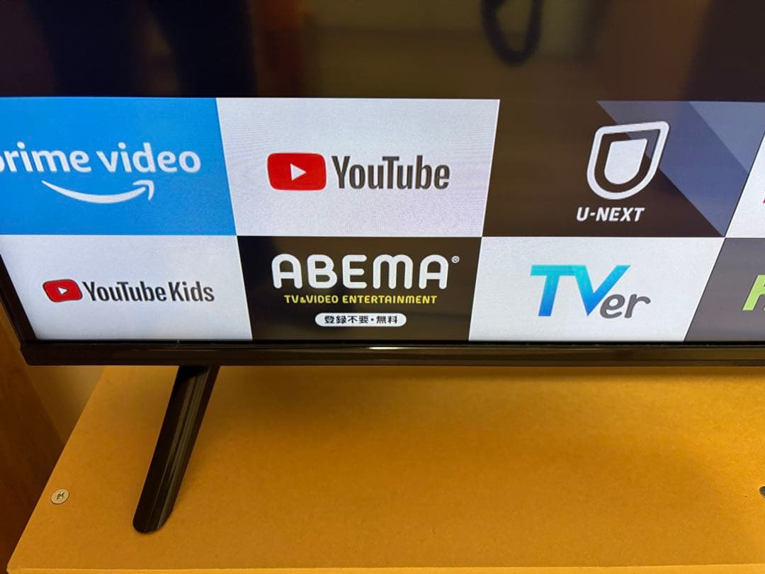 TCL 43型　チューナーレステレビ　43P63E