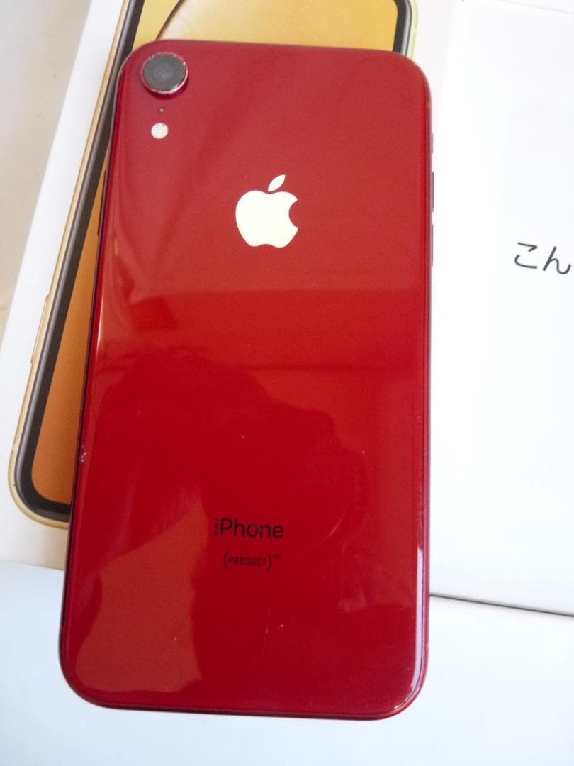 Apple iPhone XR 赤色 A2106 MT062J/A 箱付き
