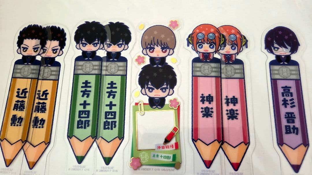 バラ売り可 銀魂 缶バッジ・ステッカー・コースター等