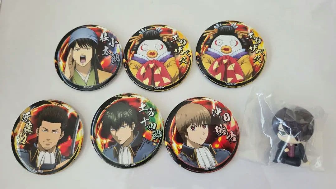 バラ売り可 銀魂 缶バッジ・ステッカー・コースター等