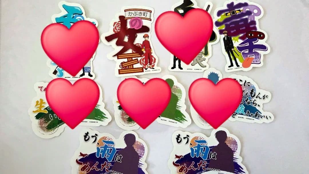 バラ売り可 銀魂 缶バッジ・ステッカー・コースター等