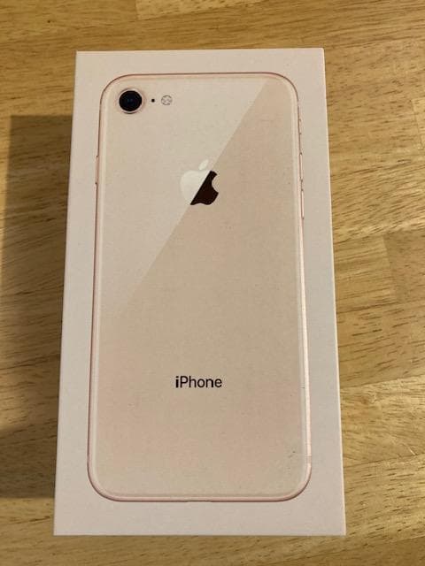 【美品】iPhone8 ゴールド 64GB SIMフリー 箱 アクセサリー付